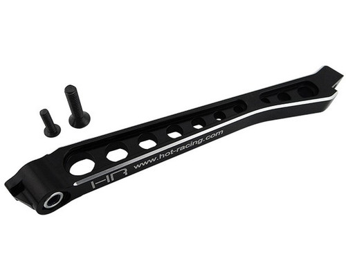 Hot Racing AON28C01 Alum Front Chassis Brace Black Kraton Senton