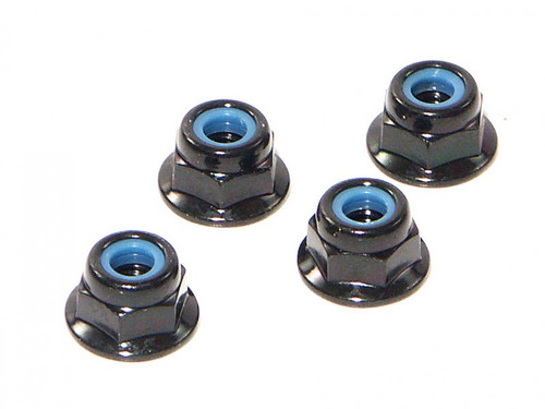 HPI Racing Z684 Flanged Lock Nut M4 (4pcs)