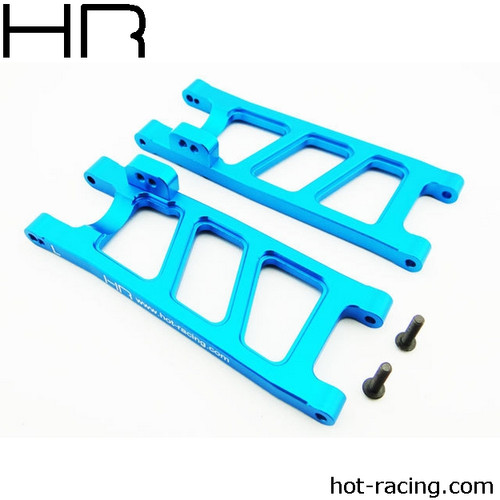 Hot Racing ECT5606 Blue Aluminum Rear Arm Set ECX