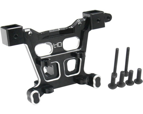 Hot Racing ERVT32M01 Aluminum Rear Body Mount (Blac for Traxxas E-Revo 2