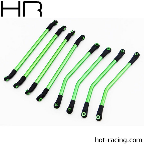 Hot Racing RCS8000P05 Green Dress Up Link Set, Wraith, Ridgecrest