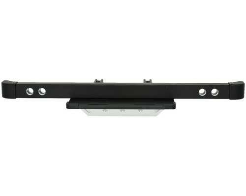 Hot Racing TRXF03CF01 Aluminum Front Bumper w/ Skid Plate & Winch Mount, for TRX-4