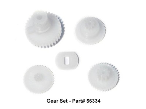 Hitec 56334 Nylon Gear Set for HS-425BB, HS-422