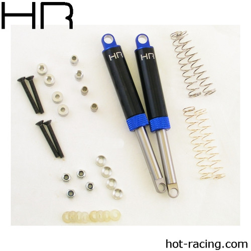 Hot Racing TD100T06 Blue Internal Spring Air Shocks, 100mm