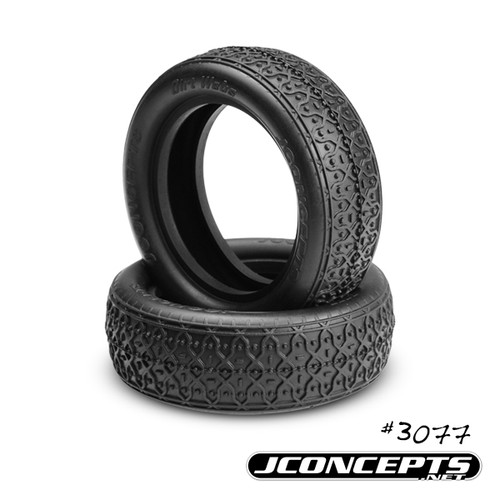 J Concepts 307702 Dirt Webs-Green Compound- Fits 2.2" 2WD Front Wheel