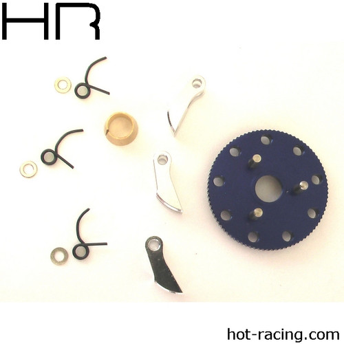 Hot Racing TRX100S306 3.3 Light Weight Flywheel 3-Shoe Clutch Kit