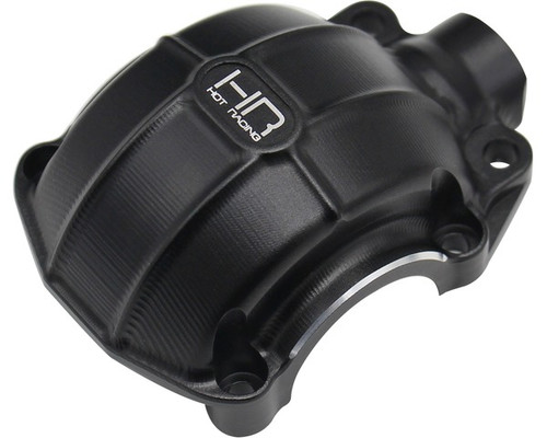 Hot Racing TUDR12CF01 Alum CNC Diff Covers, for UDR Black