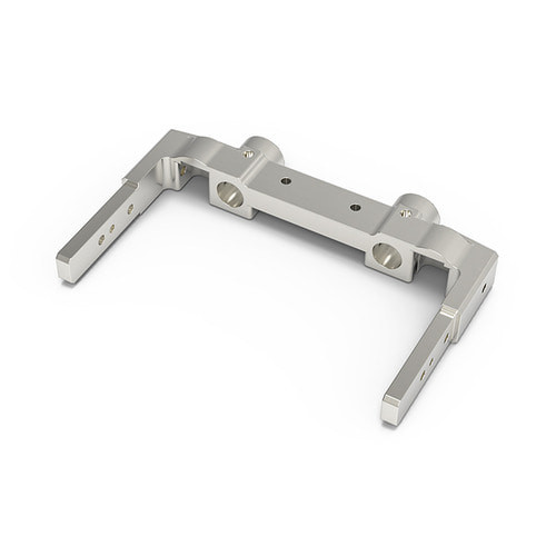 Junfac 30033 GS02 Rear Bumper Mount Silver