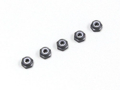 Kyosho 1-N2630NA-GM Nylon Nut, M2.6 x 3.0