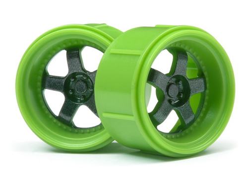 HPI Racing 112817 Work Meister S1 Wheel Green (Micro RS4/4pcs)