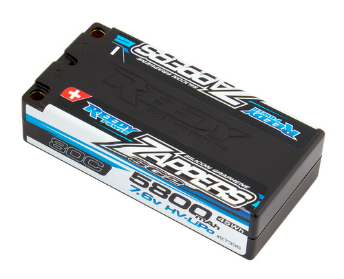 Team Associated 27336 Reedy Zappers SG2 5800mAh 80C 7.6V Shorty Pack