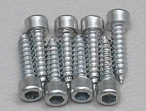 Dubro 380 #2x3/8" Socket Head Sheet Metal Screws 8pc