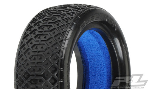 Proline Racing 824017 Electron 2.2 4WD MC (Clay) Off-Road Buggy Front Tires (2)