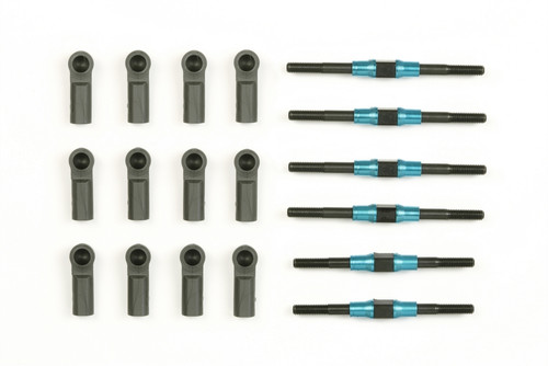 Tamiya 53940 RC Hard Turnbuckle Shaft Set Df-03