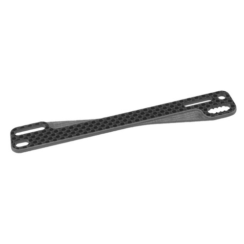 J Concepts 2520 B74 Carbon Fiber Battery Brace Ribbed & Chamfered