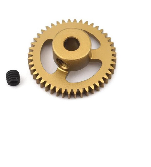 Trinity TEP6144 Ultra Lightweight Aluminum Pinion Gear, Thin, 64 Pitch,