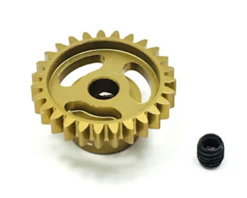 Trinity TEP4027 Ultra Lightweight Aluminum Pinion Gear, Thin, 48 Pitch,