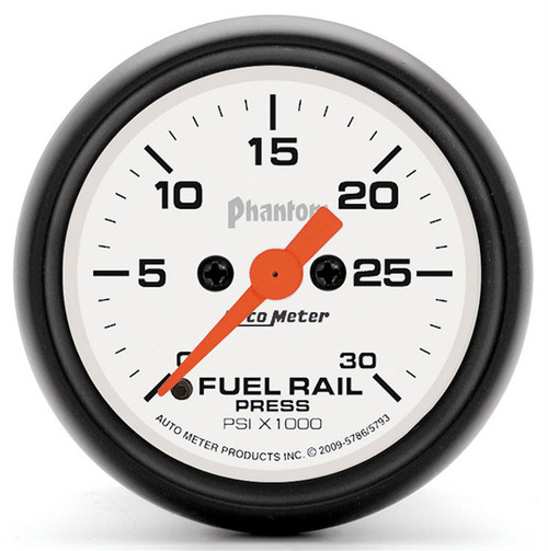 Autometer 5786 2-1/16 Rail Press. Gauge - Dodge Diesel Truck