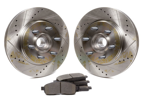 Hawk Brake HKC4356.455Y Rotors and Pad Kit Front - Ford F150 05-08