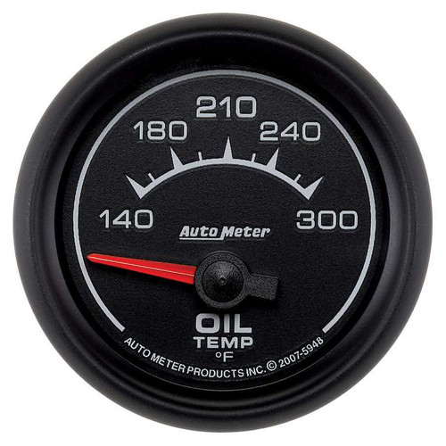 Autometer 5948 2-1/16 ES Oil Temp Gauge - 140-300