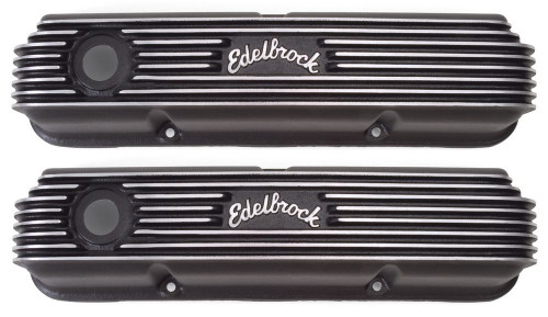 Edelbrock 41623 Ford FE Classic Series V/C's - Black Finish