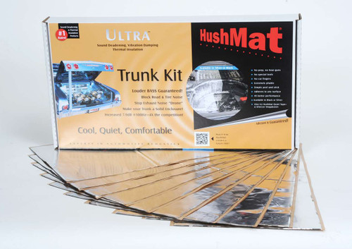 Hushmat 10301 Ultra Trunk Kit- 10 pc 12in.x23in. Silver