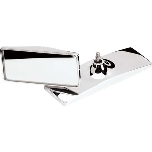 Billet Specialties 73420 Mirror- Large Rectangle- Polished 1 3/4in x 5 1/4