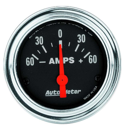 Autometer 2586 Ammeter 60-0-60 amp (Rep