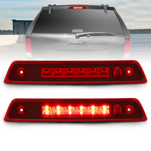 ANZO 531108 ANZO 05-10 Jeep Grand Cherokee LED 3rd Brake Light - Red