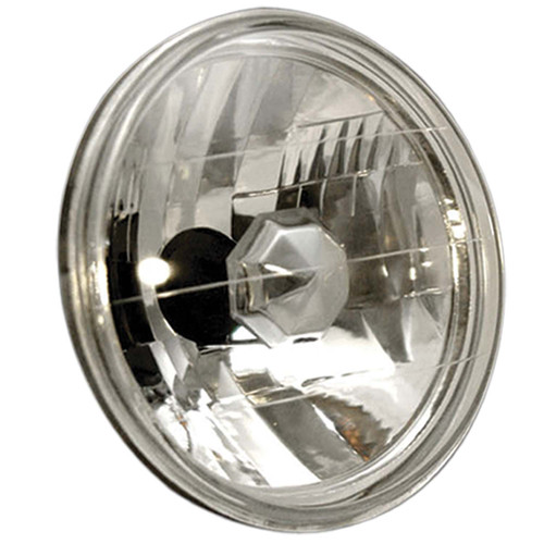 ANZO 841002 ANZO Universal Headlight Universal H4 7in Round Halogen Universal Headlight