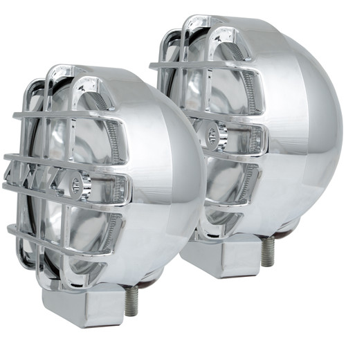ANZO 861095 ANZO Hid Off Road Light Universal 6in HID BULLET Style Off Road Lights Chrome Pair