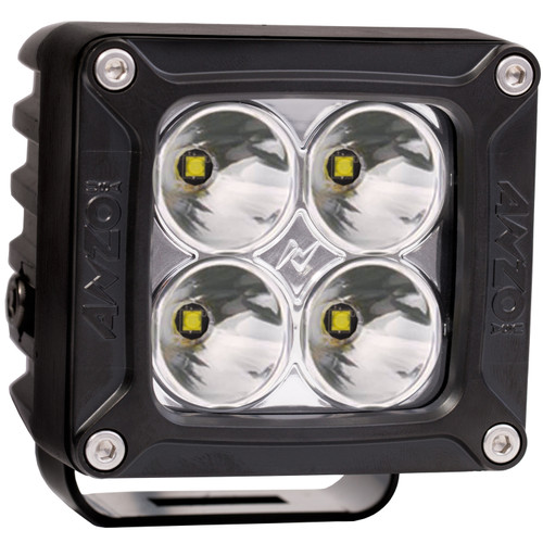 ANZO 881045 ANZO 3inx 3in High Power LED Off Road Spot Light w/ Harness