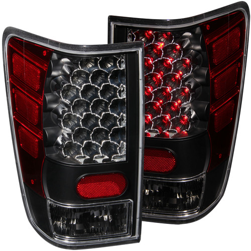 ANZO 311039 ANZO 2004-2015 Nissan Titan LED Taillights Black