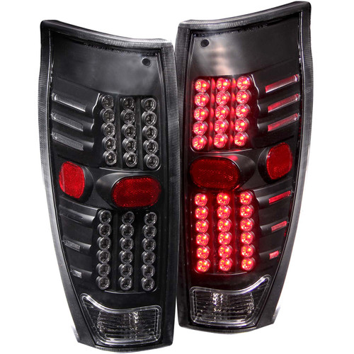 ANZO 311115 ANZO 2002-2006 Chevrolet Avalanche LED Taillights Black