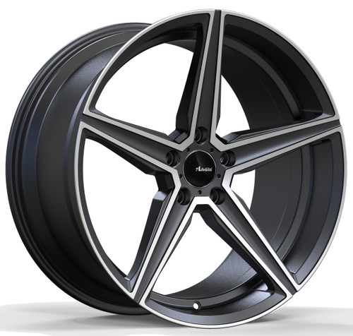 Advanti Racing CO8952035G Cammino 18x9 5x120 35mm Offset Matte Grey Machine Face Wheel