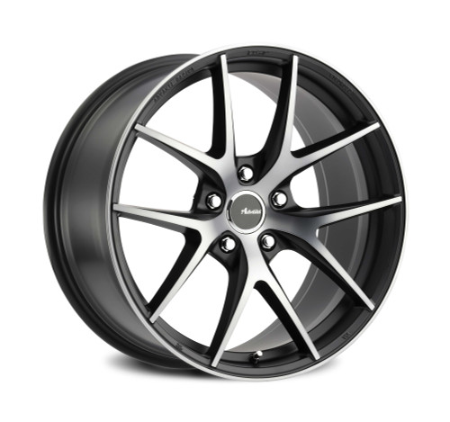 Advanti Racing VI88514455 Vigoroso 18x8 5x114.3 45mm Offset Matte Black Smoked Clear Wheel
