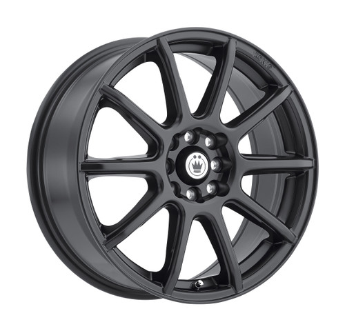 Konig CL65T04405 Control 15x6.5 5x100 5x114.3 40mm Offset Matte Black Wheel