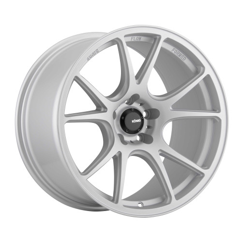 Konig FM9852035S Freeform 18x9.5 5x120 35mm Offset Matte Silver Wheel