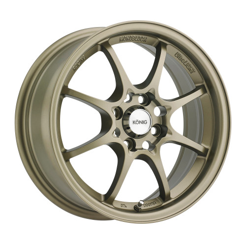 Konig HE65D04408 Helium 15x6.5 4x100 40mm Offset Bronze Wheel