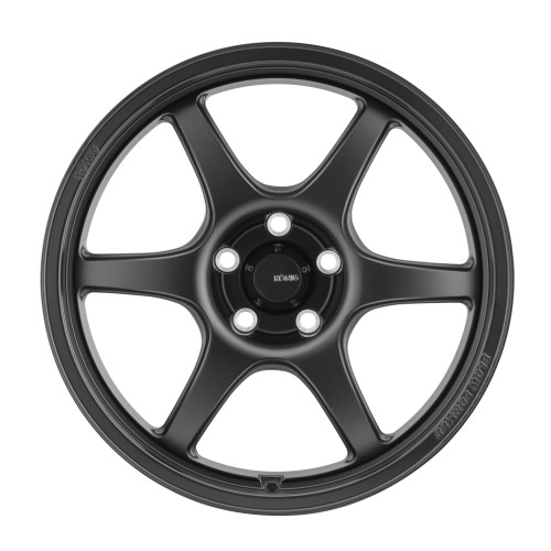 Konig HF87108405 Hexaform 17x8 4x108 40mm Offset Matte Black Wheel