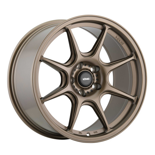 Konig LK76108408 Lockout 16x7.5 4x108 40mm Offset Matte Bronze Wheel