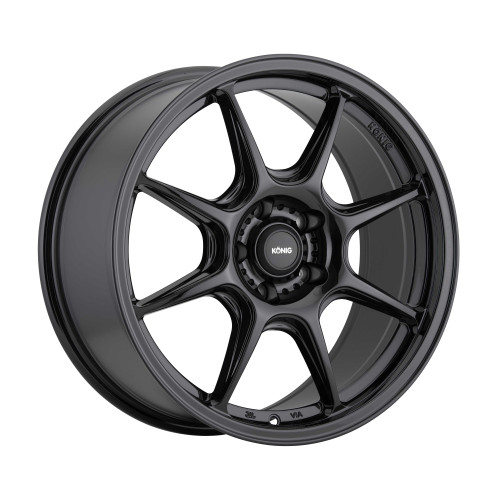 Konig LK76512455 Lockout 16x7.5 5x112 45mm Offset Gloss Black Wheel