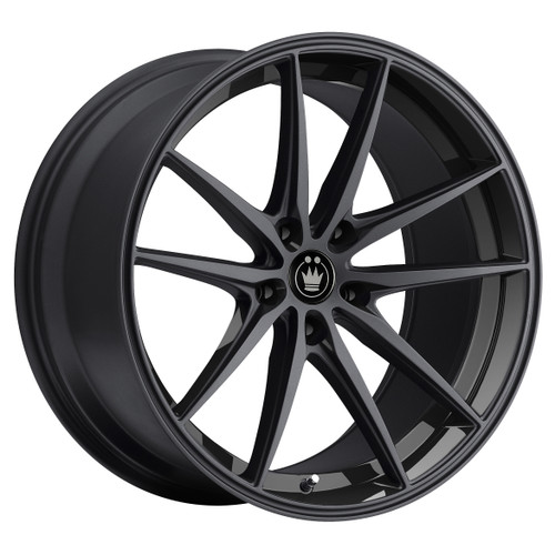 Konig OS67512455 Oversteer 16x7.5 5x112 45mm Offset Gloss Black Wheel