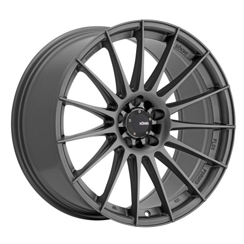 Konig RF8752035G Rennform 17x8 5x120 35mm Offset Matte Grey Wheel