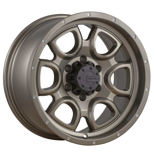 Mamba M195865N258 M19 15x8 5x114.3 -25mm Offset Bronze W/ Drill Holes Wheel