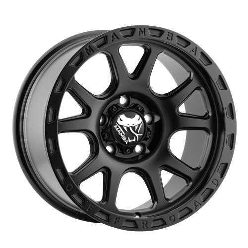 Mamba M278983125 M27 18x9 6x139.7 12mm Offset Matte Black Wheel