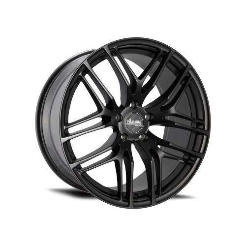 Advanti Racing BO0A514305 Bello 20x9 5x114.3 30mm Offset Matte Black W/ Undercut Wheel