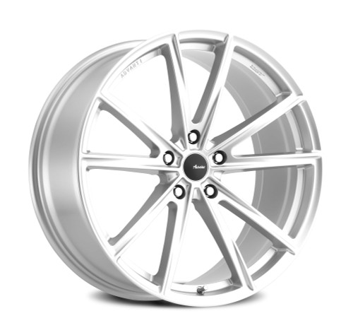 Advanti Racing TO0150842FS Torcere 20x10 5x108 42mm Offset Flash Silver Wheel