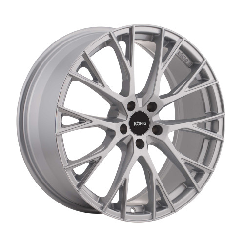 Konig IT7651245S Interflow 16x7.5 5x112 45mm Offset Metalic Silver Wheel
