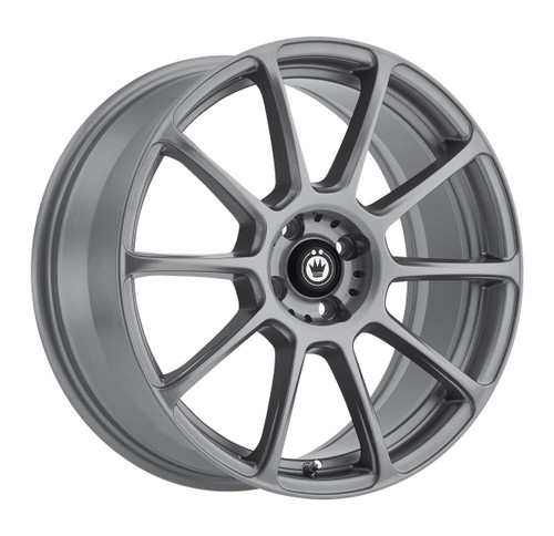 Konig R17651445G Runlite 16x7.5 5x114.3 45mm Offset Matte Grey Wheel